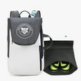 thumbnail image 3 of BIBABLYKE Tennis Backpack Outdoor Sports Tennis Racket Bag Portable Racquet Carrying Bag Badminton 2-Rackets Tennis Handbag, 3 of 8