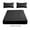 Black, variant on LNOGEUPG 78.74x70.86 Inch Fitted Sheet, 1 Piece Fitted and 2 Pieces Pillow case, Color White, Super Soft 100% Polyester, California Queen Size Bed Fit to 15" Extra Deep Pocket Sheets