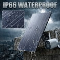 thumbnail image 3 of Solar Panel for Security Camera 10W 5V Outdoor Continuous Power Supply with 360 Degree Mounting Bracket 9.84 FT USB-C Cable, 3 of 6
