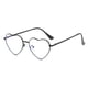 thumbnail image 1 of Gafas Blue Light Gleyemor en forma de corazón para mujer, color negro, 1 of 7