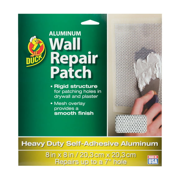 Duck Brand 8 in. x 8 in. Aluminum Wall Repair Patch