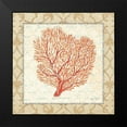 thumbnail image 2 of Adams, Emily 12x12 Black Modern Framed Museum Art Print Titled - Coral Beauty Light III, 2 of 5