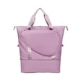 thumbnail image 1 of S SERENABLE Tennis Bag Expandable Adjustable Shoulder Strap Oxford Badminton Racquet Bag violet, 1 of 9