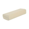 thumbnail image 4 of Cojín cilíndrico de yoga de poliéster lavable con asas de transporte. Beige Blanco, 4 of 8