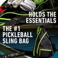 thumbnail image 2 of Pickleball Bag Portable Pickleball Backpack Adjustable Crossbody Bag with Fence, 2 of 8