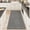 Grey, variant on Bath Mat 16"x24",Ultra Thin Bathroom Rug fit Under Door Light Grey