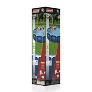 Coleman Steel Pro 12 ft. x 33 in. Round Metal Frame Above Ground Pool Set