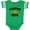 Football Green and White, variant on Inktastic Camping Cutie Boys or Girls Baby Bodysuit