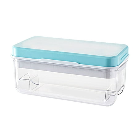 

Jmntiy Silicone Ice Tray Ice Mold Ice Storage Box Large Capacity Ice Box Mold Artifact Clearance