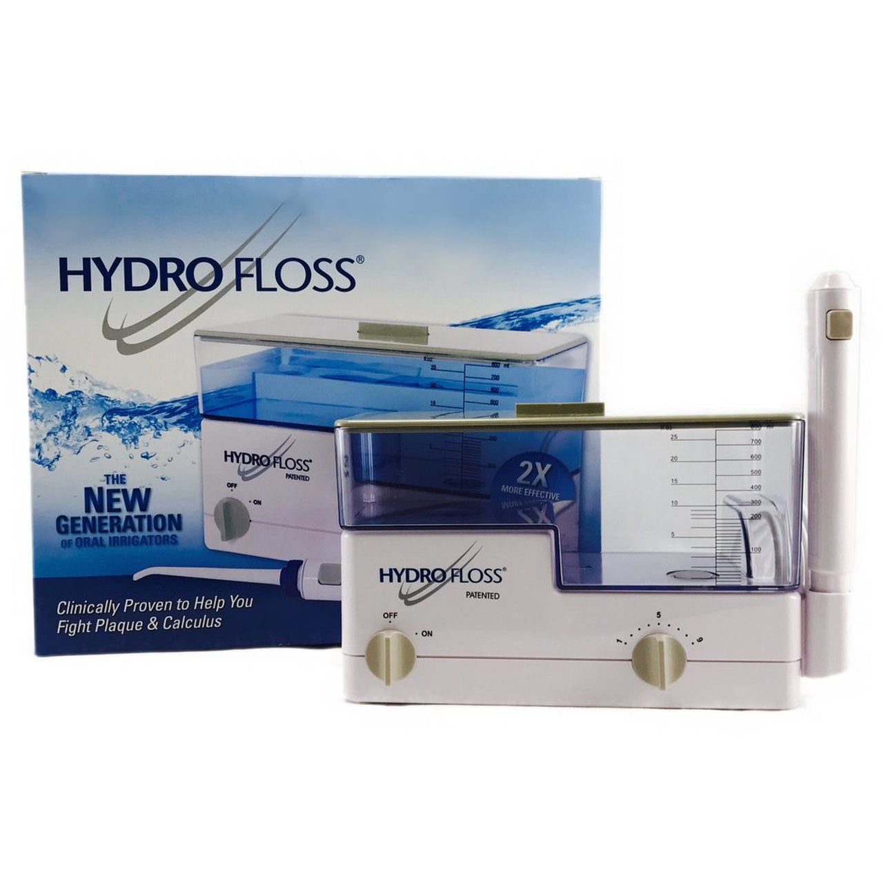 Hydro Floss New Generation Oral Irrigator Bundle with FREE Pocket Pals