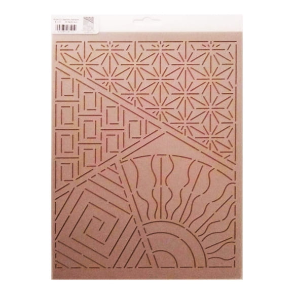 Quilting Creations Plantillas De Colcha Mylar - Sashiko Sampler 8"" X 10""