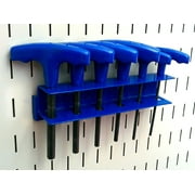 Wall Control Slotted Tool Board Workstation Accessory Kit for Wall Control Pegboard and Slotted Tool Board Only ? Blue