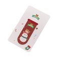 thumbnail image 1 of Cateissary Marcapáginas de piedra imán de Navidad, marcadores de página de estilo bonito, Clip de muñeco de nieve de Navidad plegable, carpeta Suministros de escritura y corrección Muñeco de nieve, 1 of 6