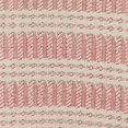 thumbnail image 5 of Rizzy Home  Hand-made Modern Striped Throw Blanket Red/Natural, 5 of 5