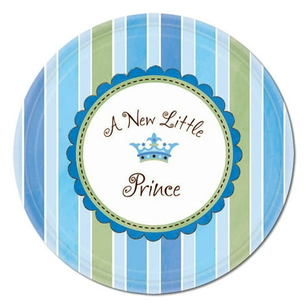 Various Multicolor Dessert Plates for Party, 8 Count