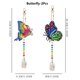 thumbnail image 2 of 2pcs DIY Artificial Diamond Painting Catcher Wind Chime, Special-shaped Artificial Diamond Painting Pendant, Animal Butterfly Love Artificial Diamond Painting Ornament, Keychain, Double-sided Pendant, 2 of 4