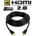 thumbnail image 1 of GlobalTone High Speed HDMI Cable 2.0, 4Kx2K, 4096x2160, 18Gbps, Black, 25ft, 1 of 12