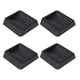 thumbnail image 1 of Topes de cama de goma cuadrados y protectores de suelo para muebles que evitan arañazos 4 piezas, 1 of 9