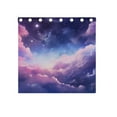 thumbnail image 4 of Blackout Curtains for Bedroom 54x55 in 2 Panels Beautiful Night Sky with Cloud Drapes Thermal Insulated Grommet for Living Room Indoor Windows, 4 of 5