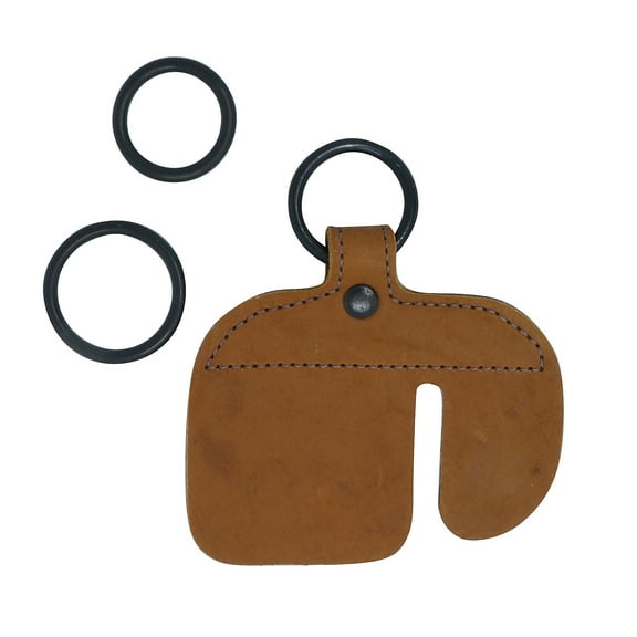 Serious Archery X-Large American Bison Split Finger O-Ring Tab Left-Handed