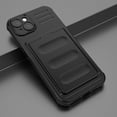 thumbnail image 6 of for iPhone 15 Plus Case with Card Holder [Capacity of 3 Cards] Durable Flexible Silicone Cover [Military-Grade Protection] Shockproof Non-Slip Wallet Case for iPhone 15 Plus Black, 6 of 12