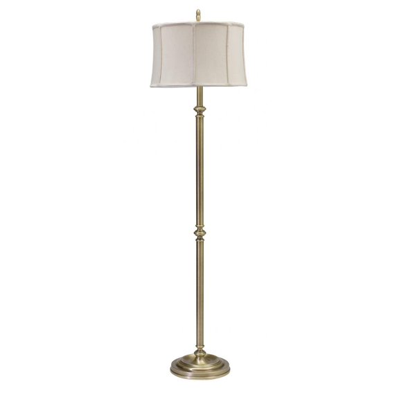 House of Troy CH800-AB Coach Floor Lamp, 61", Antique Brass