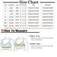 thumbnail image 2 of YanHoo Women's Bra, Plus Size Bras Front Snaps Seniors,Lace Print Full Coverage Comfortable Easy Close Sports Bras, 2 of 2