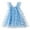 Blue, variant on Otqutp Toddler Spring Jumpsuit Sister Matching Clothes Baby Girls Valentines Day Romper Dress Heart Print Puff Sleeve Tulle Dress
