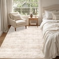 thumbnail image 4 of 5x7 Area Rugs Living Room Rug: Washable Vintage Boho Rug No Slip Stain Resistant Soft Carpet Indoor Floor Floral Large Carpets for Bedroom Dining Room Farmhouse Nursery Hallway Home Office Beige, 4 of 18