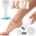 thumbnail image 1 of POINTERTECK Electric Foot Callus Remover Kit USB Rechargeable Feet Callous Removers Foot Scrubber File Professional Pedicure Tools Kit Feet Care with 2 Grinding Heads for Dead Cracked Dry, 1 of 9