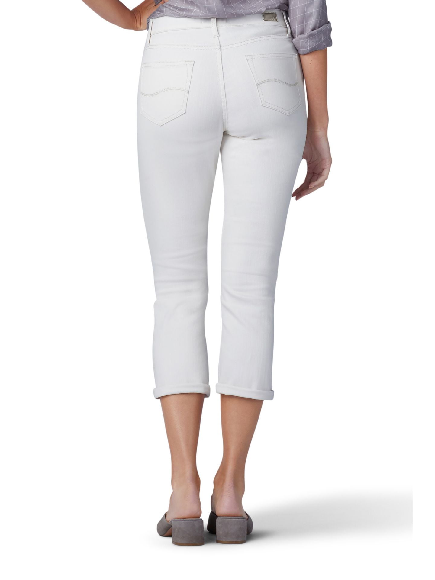lee flex motion capri jeans