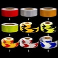 thumbnail image 3 of Decor Decals Tape Film Self Adhesive Motorcycle Reflective Film Reflective Stickers Safety Mar Car Reflector Sticker Car Reflective Tape Warning Strip 7, 3 of 8