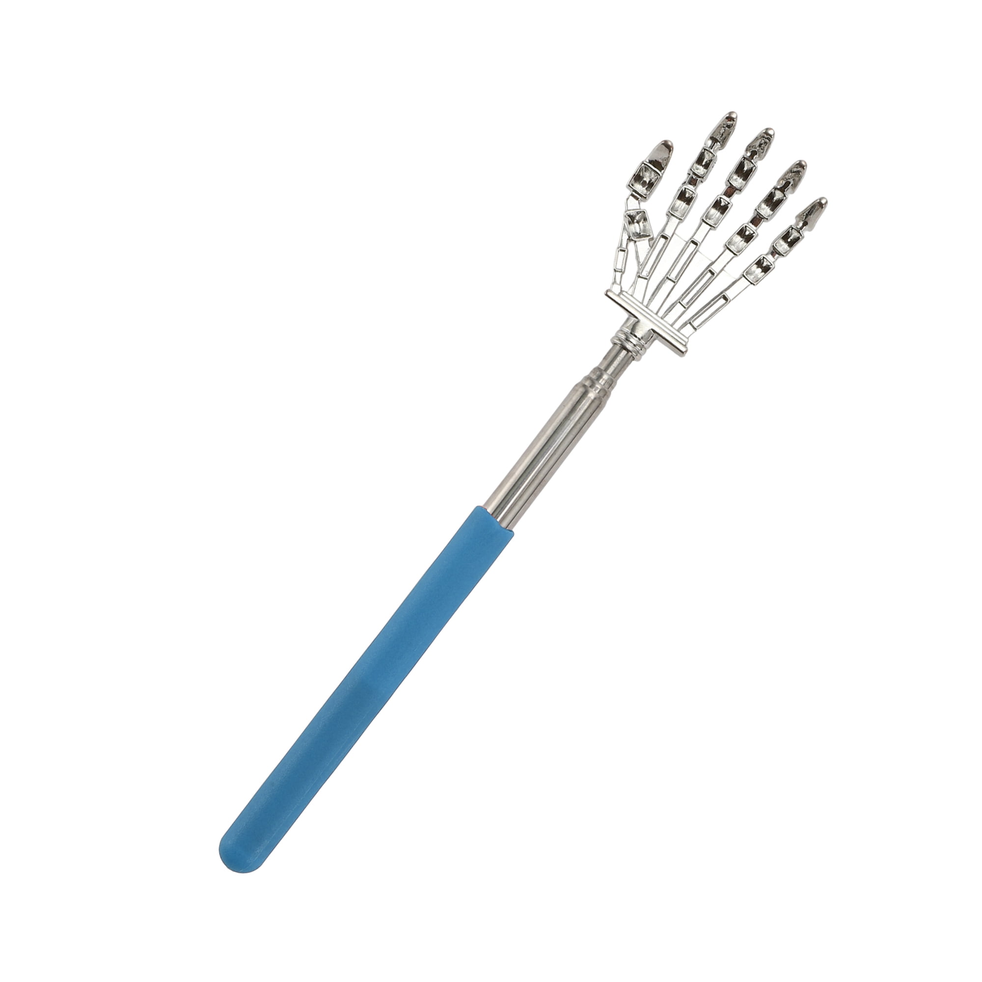 Unique Bargains 1 Pc Portable Back Scratcher for Bathroom Travel and Hotel Use Blue