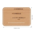 thumbnail image 2 of OHOIOLLA 1Jgo Plantilla De Patrones Para Billetera De Cuero Khaki Resistente Y Reutilizable Para Manualidades, 2 of 6