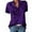 #1-Purple, variant on Womens Tops Clearance,Summer Tops for Women 2023 Trendy ,Women Casual Loose Hollow Out Short Sleeve Patchwork T-shirt Blouse Tops Best Sell