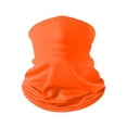 thumbnail image 2 of JoveMarine Outdoor Fishing Face Mask Sun - Protection Summer UV Neck Gaiter Sunscreen Sweat Wicking Elastic for Cycling Hiking Running Camping Men Face Protection,Orange, 2 of 6