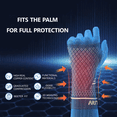 thumbnail image 2 of Xinyi Copper Wrist Brace Compression Support for Men & Women, Carpal Tunnel, Arthritis, Tendonitis & Wrist Pain Relief, 1 Pair, Black, M, 2 of 8