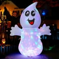 thumbnail image 6 of GOOSH Halloween Inflatables 5 FT Halloween Ghost Inflatable with  Built-in LEDs, Cute Halloween Inflatable Ghost Blow up Ghost Inflatable, Outdoor Halloween Decorations for Halloween Holiday Party, 6 of 7