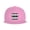 Pink, variant on Snapback Hat Harlequin Pattern Adjustable Flat Bill Brim Hat for Men Women Casual Wear Black