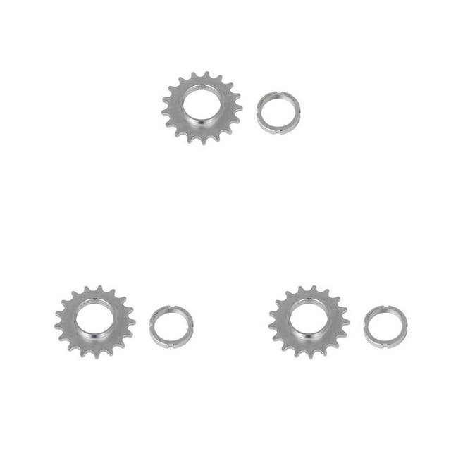 Youkk Roue Libre de Vélo Pièce Modifiée Accessoires de Bicyclettes Composant de Volant d'Inertie 17T 3Ensemble