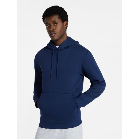 Athletic Works Men's & Big & Tall Men’s Fleece Hoodie Sweatshirt, Sizes XS-4XLT
