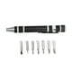 thumbnail image 2 of Mini destornillador magnético, destornillador de bolsillo, herramientas manuales de 8 pulgadas, juego de destornilladores multiusos elaborado con cuidado, 2 of 8