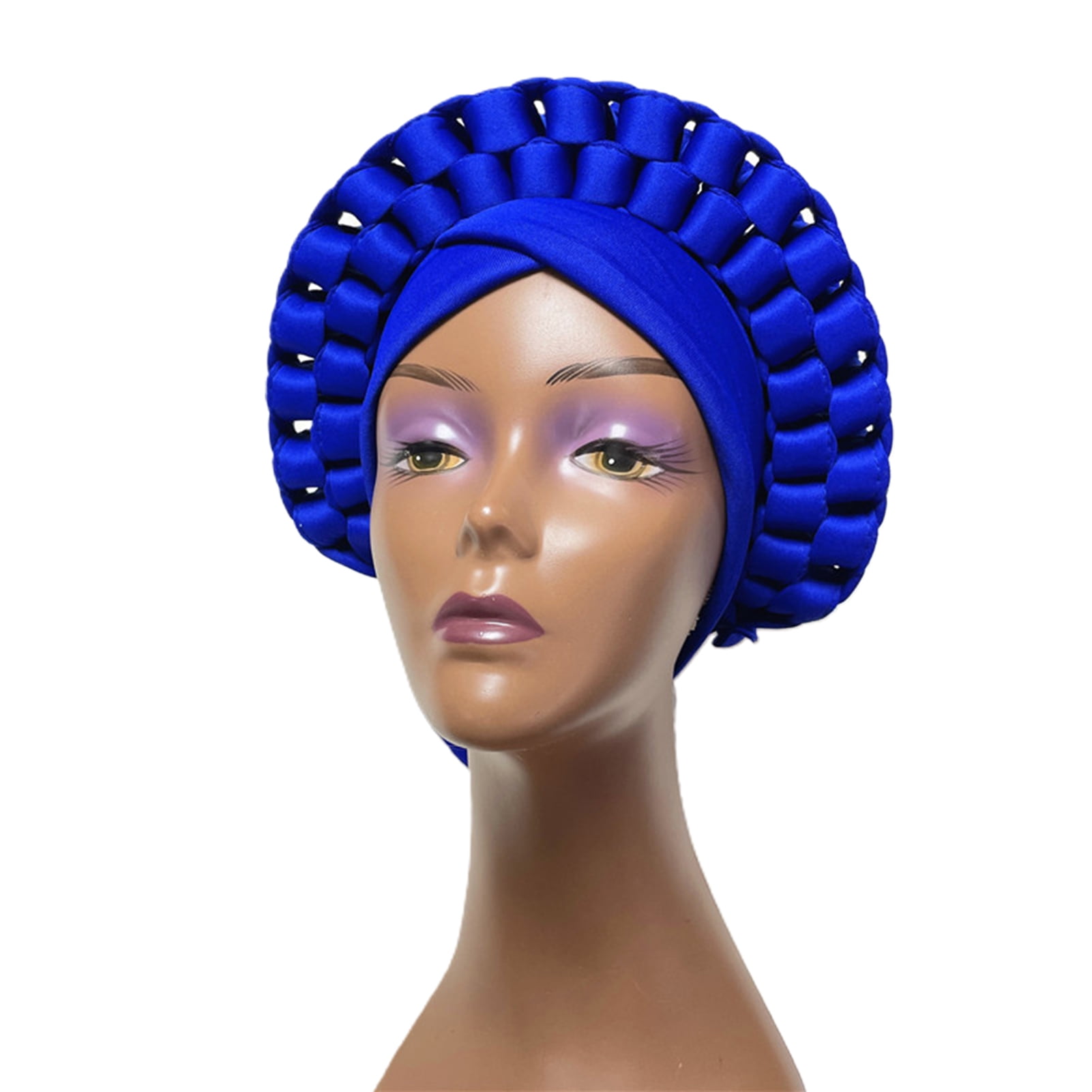African Women Auto Gele African Head Tie ASO Oke Head Wrap Scarf