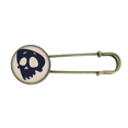 thumbnail image 1 of Broche de Metal antiguo Desamparados expresion de Halloween calavera, 1 of 3