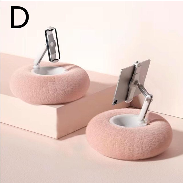 Support d'Oreiller pour Téléphone Portable Lit Canapé Genoux Oreiller Doux Réglable Standy