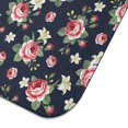thumbnail image 5 of Pioneer Flower Floral Print Pattern Kitchen Dish Drying Mat 1 Pack, Ultra Absorbent Microfiber Drainer Mat, 16"x18", 5 of 6