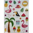 thumbnail image 2 of Tropical Beach Stickers for Kid Arts and Crafts, Cute Stickers for Summer Fun Luau, Decorative Stickers for Party Supplies Flamingos and Ice-Cream - 230 Pack, 2 of 6