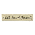thumbnail image 3 of VHC Brands Buzzy Bees Just Bee Yourself MDF Wall Sign 3x14, Spring Decor, Home Decorations for Wall or Door, Spring and Easter Hanging Decoration, 3 of 4