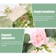 thumbnail image 5 of Abrazadera de cortina con flores artificiales para ventana, decoración del hogar, 5 of 6