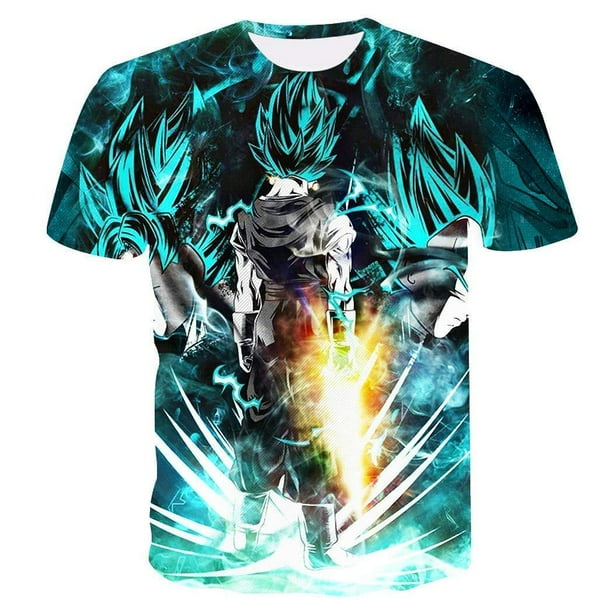 Aesthetic Cosplay Goku Dragon Ball Z Dbz Compression T Shirt Super Saiyan 16 Walmart Com Walmart Com